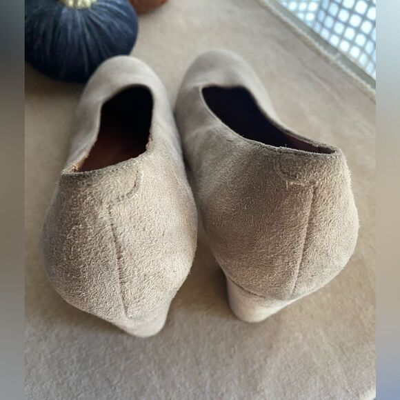 Jeffrey Campbell chunky heel suede shoes size 8 - Picture 9 of 15